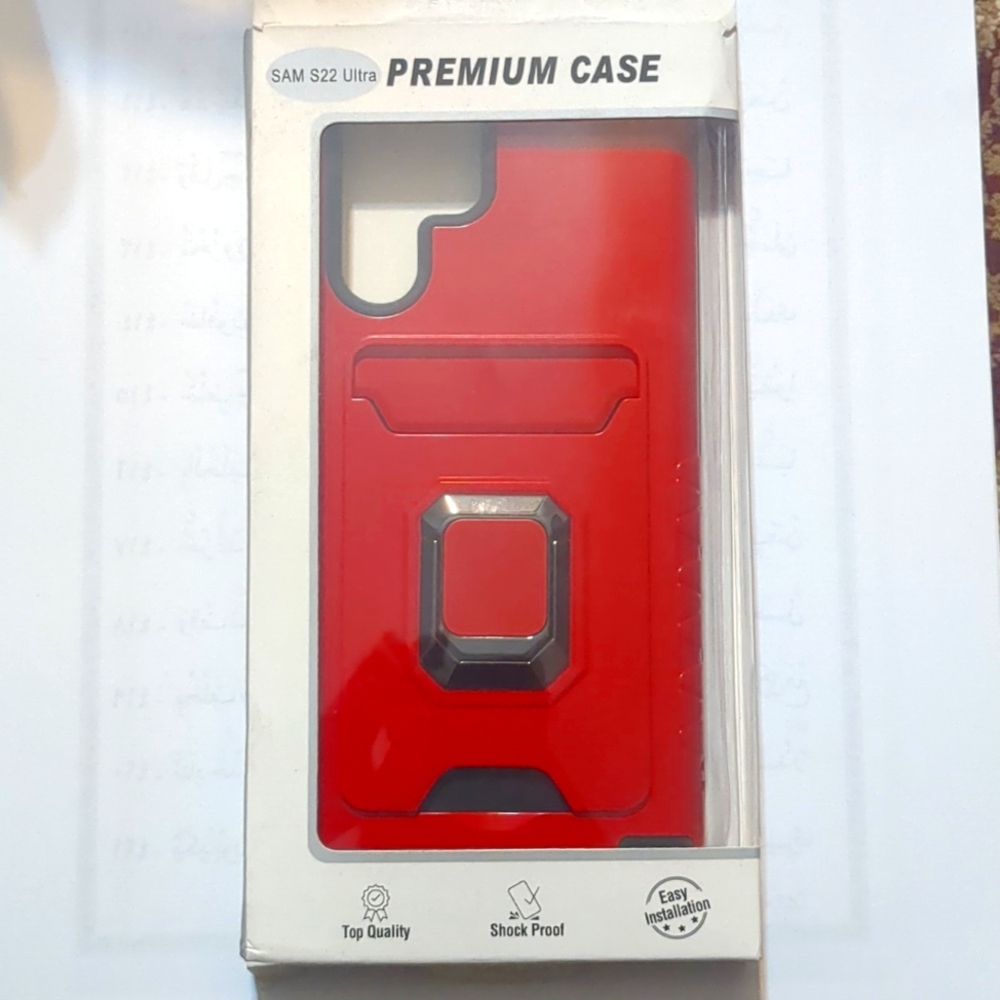 Samsung Galaxy s22 ultra phone Case with card holder